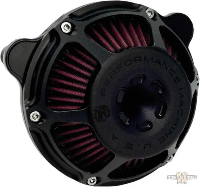 Max HP Air Cleaner Ravenzwart Ops Harley-Davidson - Directe Pasvorm