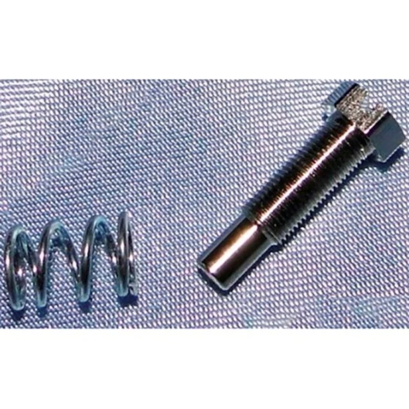 Tornillo/muelle ajuste mínimo Polini, carburador CP 21/23/24 (343.0008) 5 liter emmer