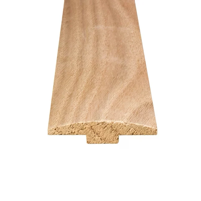 Flexco Oak 0.46- T x 2- W x 78- L Stevig Wood T-moulding