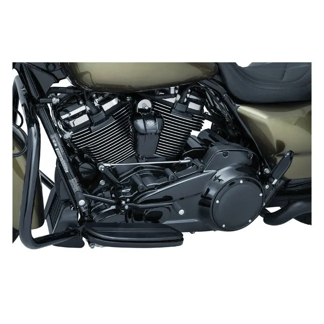 Kuryakyn, Tapa Primaria Interior De Precisión. Negro Para Harley Davidson 17-23 Touring, Trikes