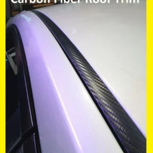 2011-2016 Hyundai Elantra Black Koolstof Fiber Roof Top Trim Molding Kit