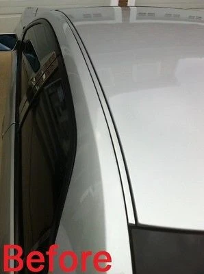 Transparante 1996-2002 Mercedes-Benz E Class Chroom Roof Top Trim Molding Kit