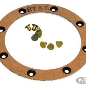 Clutch hub liner/Backing plate w/rivets Harley-Davidson voor hoge belasting