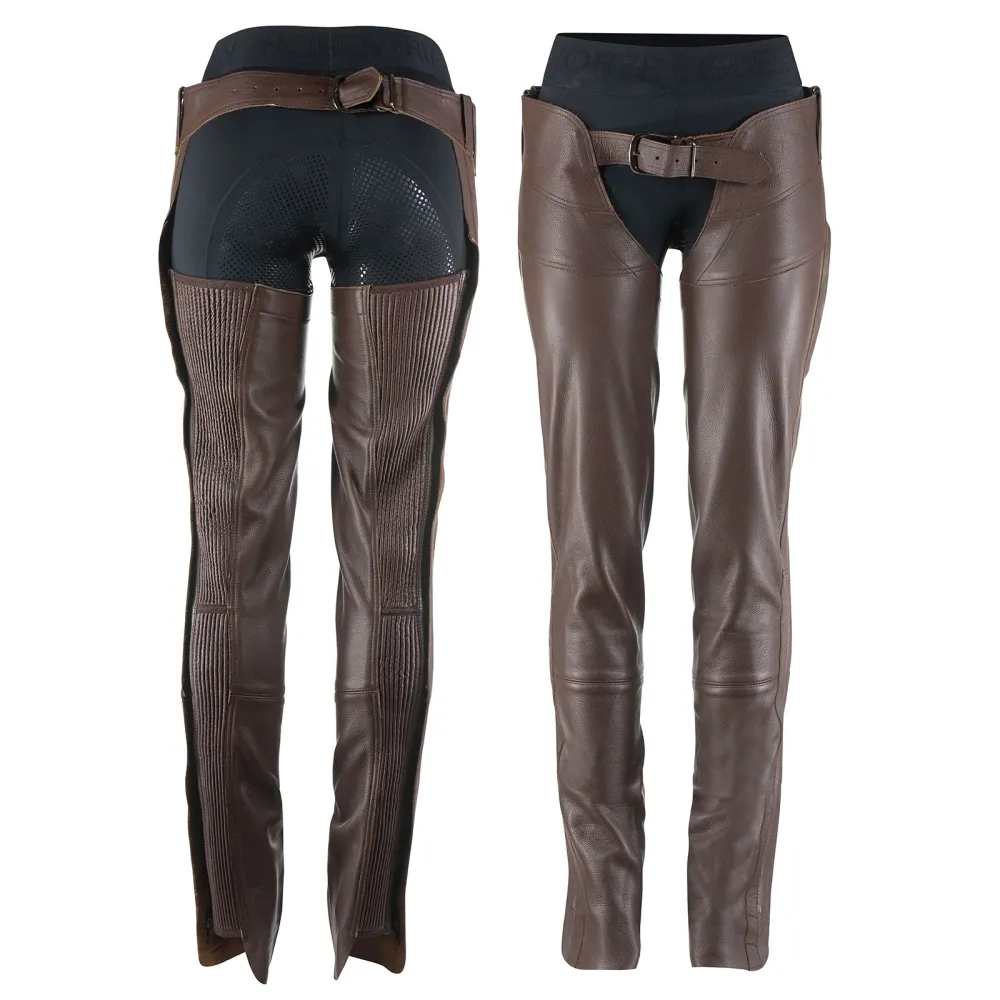 Blake Leder Full Chaps Dark Brown M