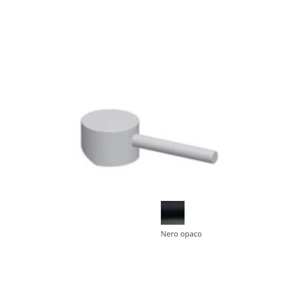 Complete Lever Paffoni, diameter 35 - Matte Zwart
