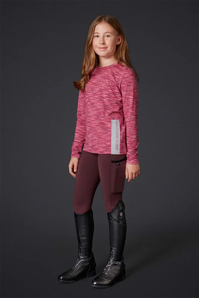 Flora Full Seat Tech Riding Tights Women Dieprood 12