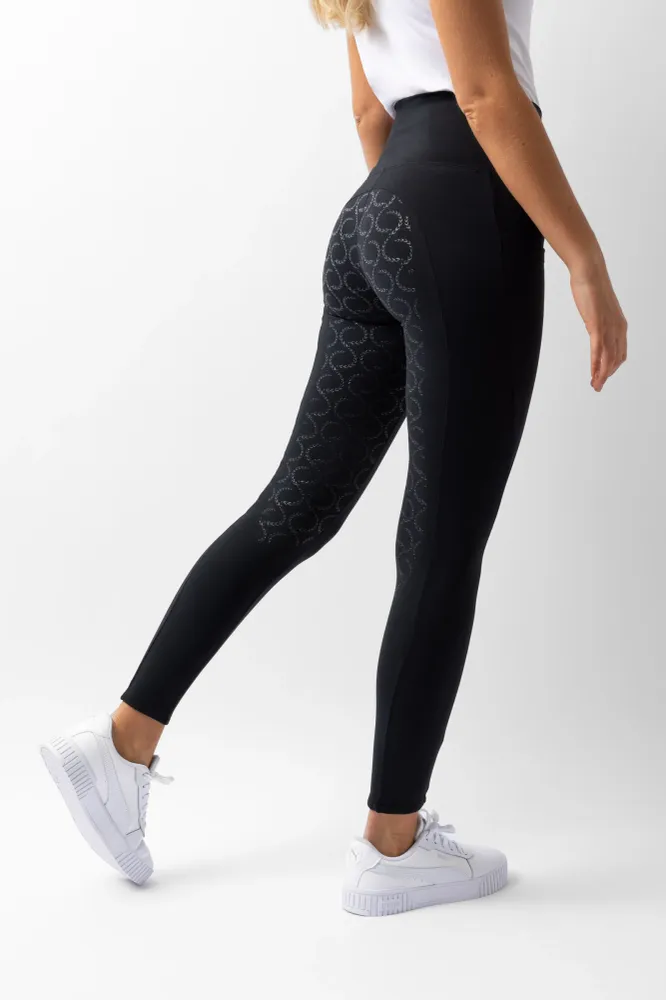 Gillian Women's Full Seat Compression Tights Ebbenhout 12