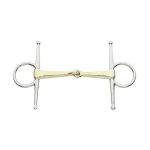 Professionele Klasse Full cheek bit, jointed KavalBits, 145mm No Color 135 mm