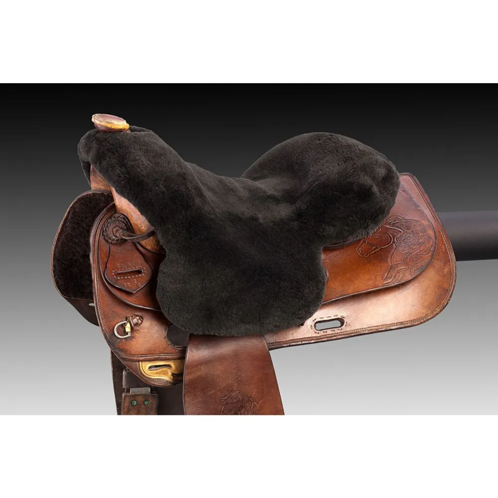 Saddle Seat Cover Laramie, Full Taupe F
