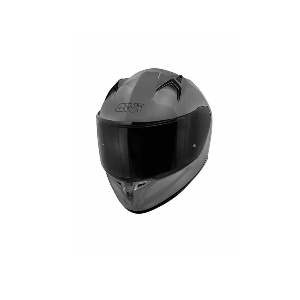 Verende bladveer GIVI 50.8 Moto Ligero Integral Casco Gris Sólido