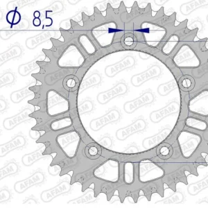 Corona AFAM aluminio ultraligera autolimpiable 72101 - Paso 420