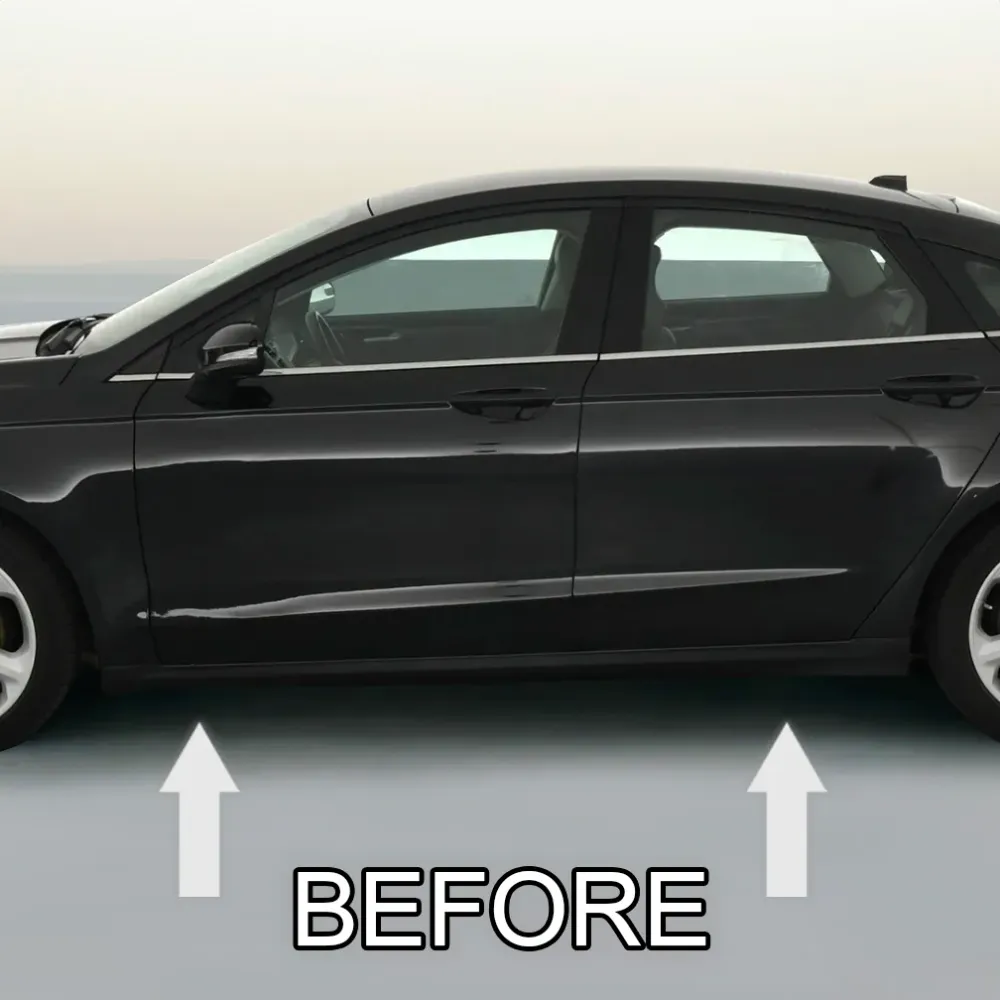 Pasta 2013-2017 Ford Fusion Chroom Rocker Panel Trim Molding