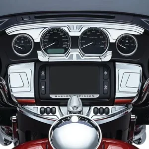 Gauge Accent Trim Metaalglans Harley-Davidson met Weerbestendige Hoes