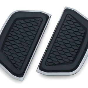 Hex Passenger Board Inserts Verchroomd Harley-Davidson met CE-Keurmerk