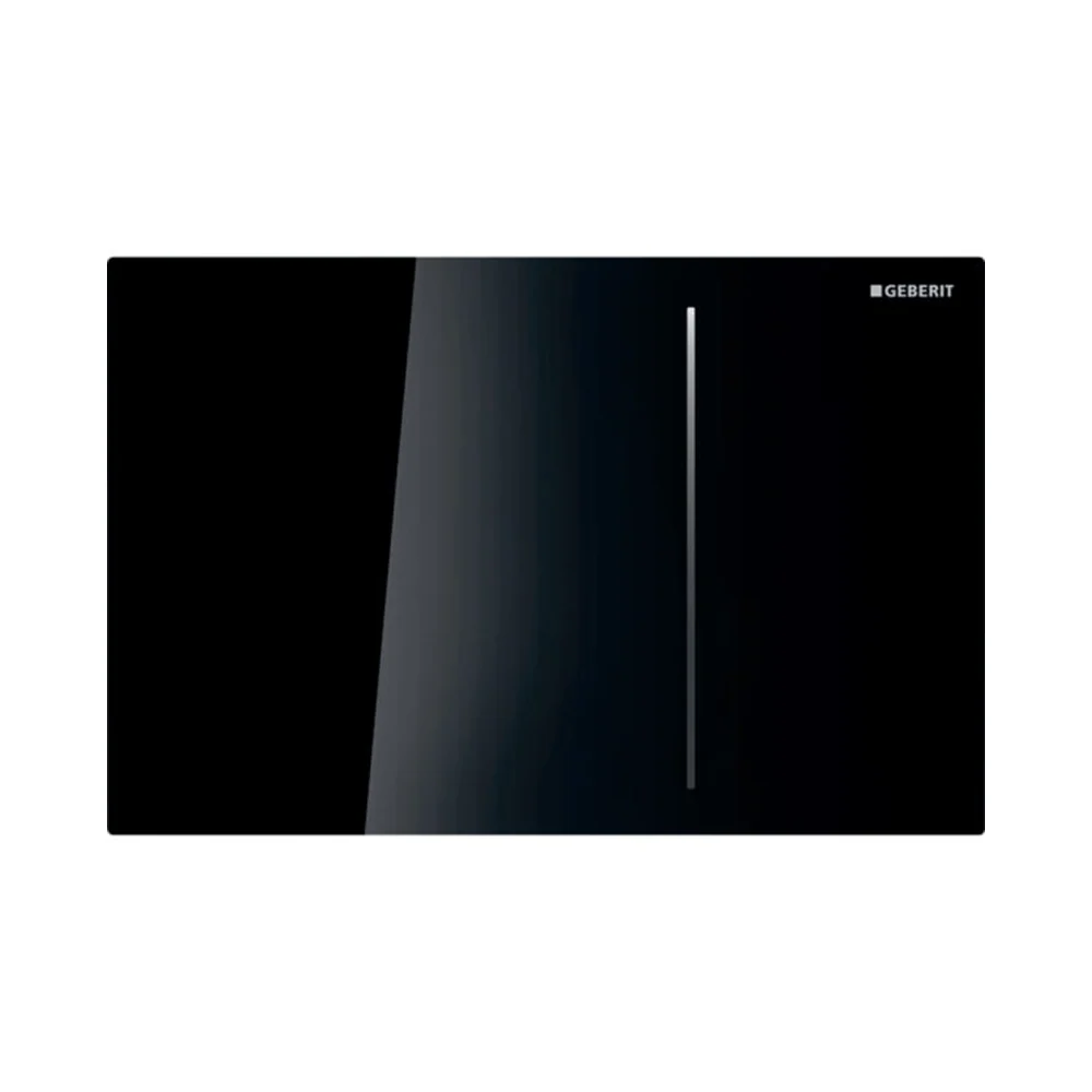 Geberit Sigma 70 Drive Plate Black Glaswerk donker getint acryl
