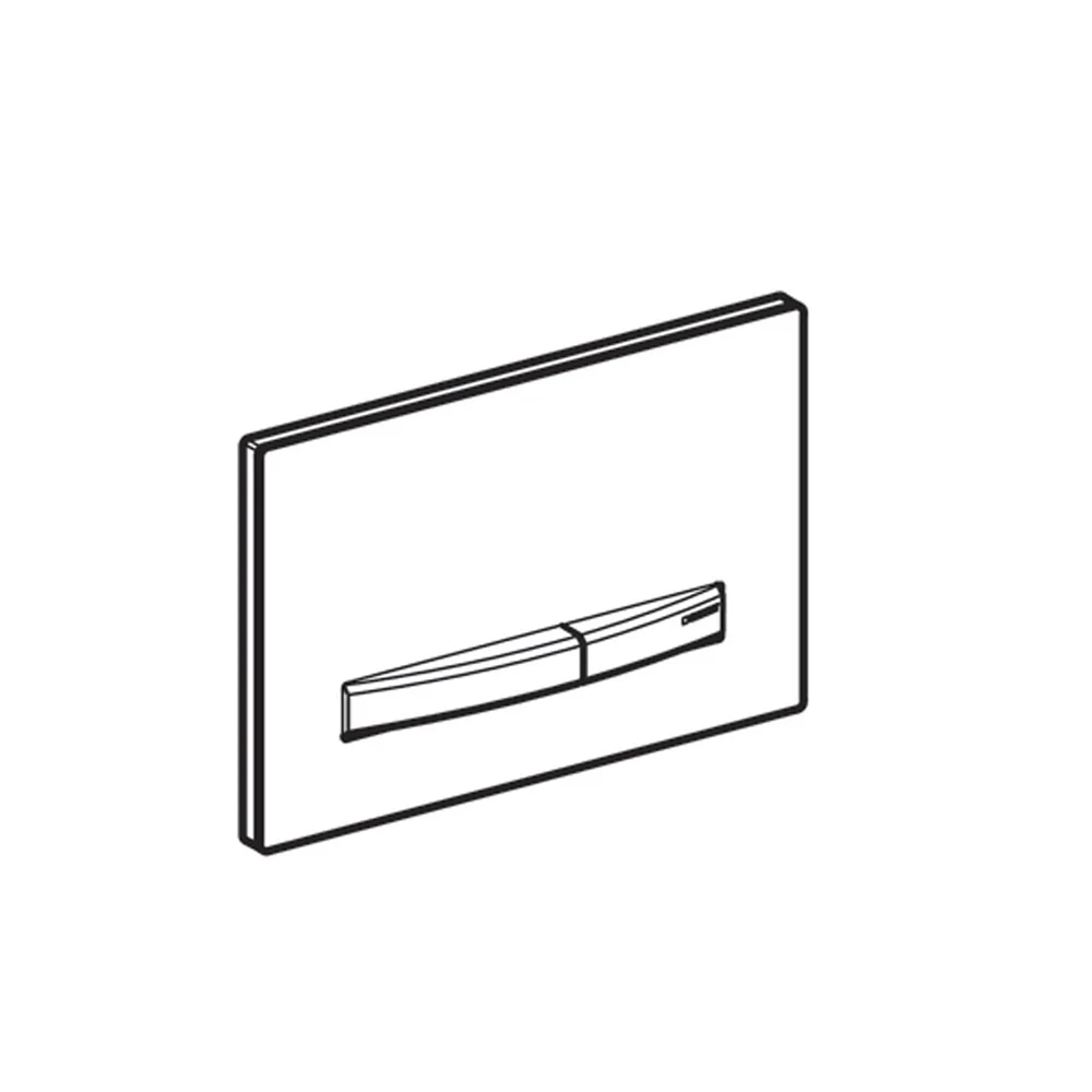 Geberit Sigma 50 Drive Plate Verchroomd Glossy
