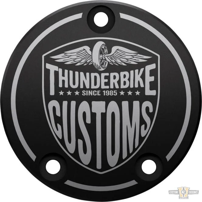 New Custom Point Cover Koolzwart Anodized Harley-Davidson