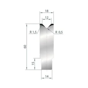Part No. 3162 @ 835mm 88 Degree Die Insert