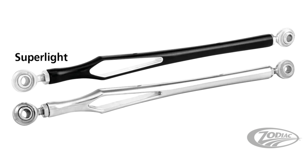 Krukas PM SHIFT ROD, SUPERLIGHT Metaalglans Harley-Davidson