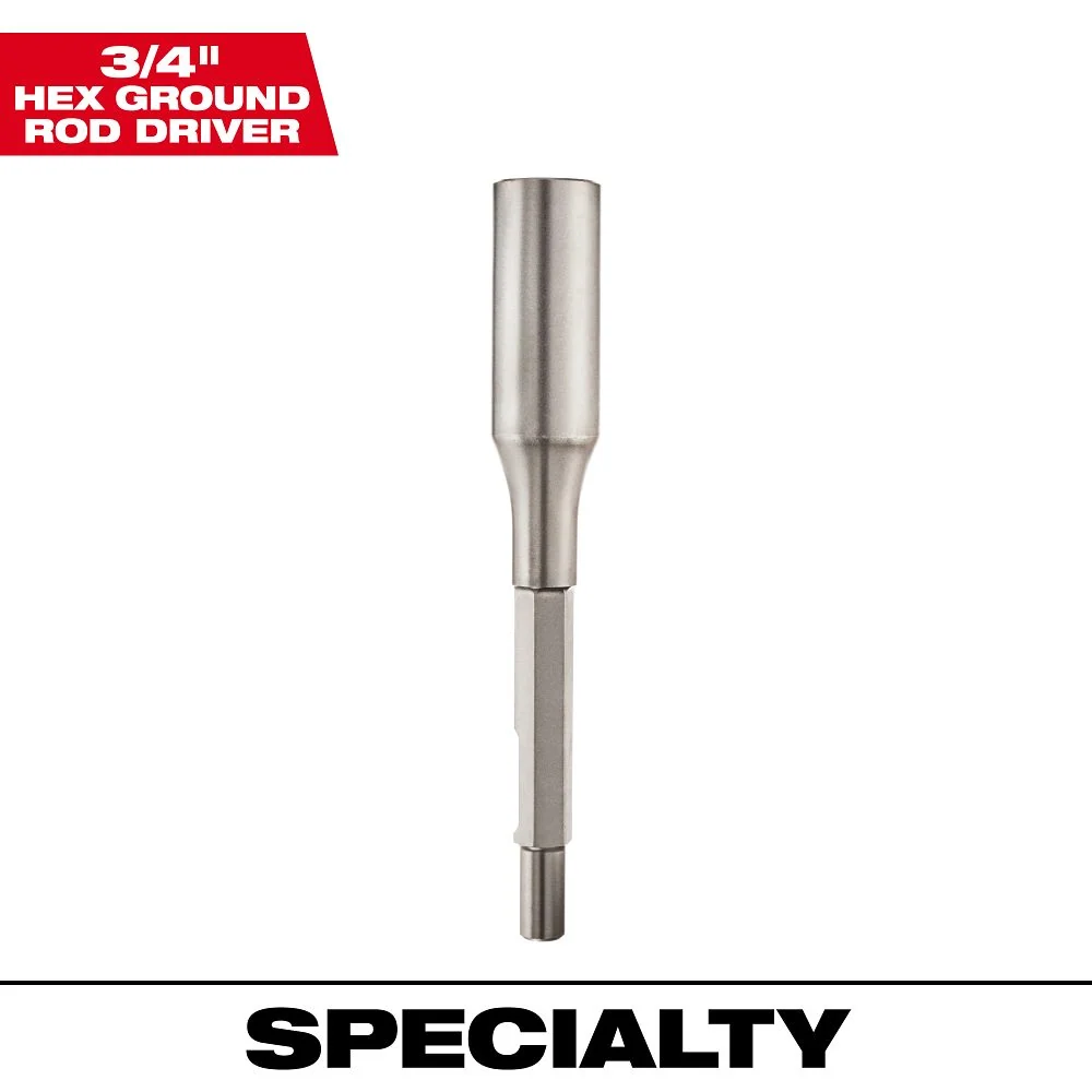 Milwaukee Tools GROUND ROD DRIVER9 3/4 3/4 HEX 48-62-3070