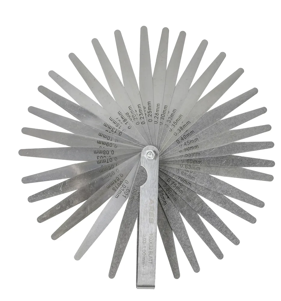 ARES 11042 - 2-Piece Tapered Feeler Gauge and Offset Feeler Gauge Set