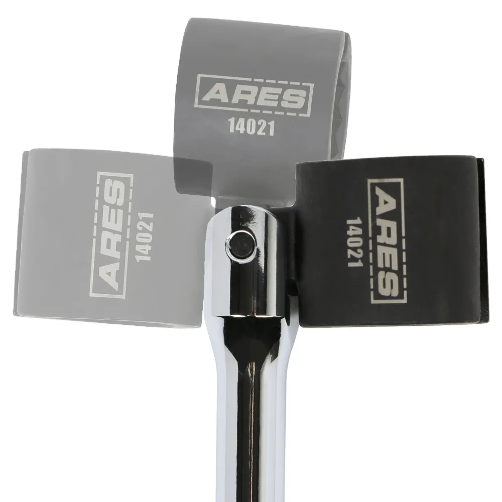 ARES 14021 - Double Sided Aanpasbaar O2 Sensor Wrench met TÜV-goedkeuring