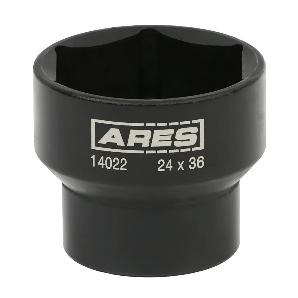 ARES 14022 - 2--1 Fuel Filter 24mm x 36mm Flip Socket