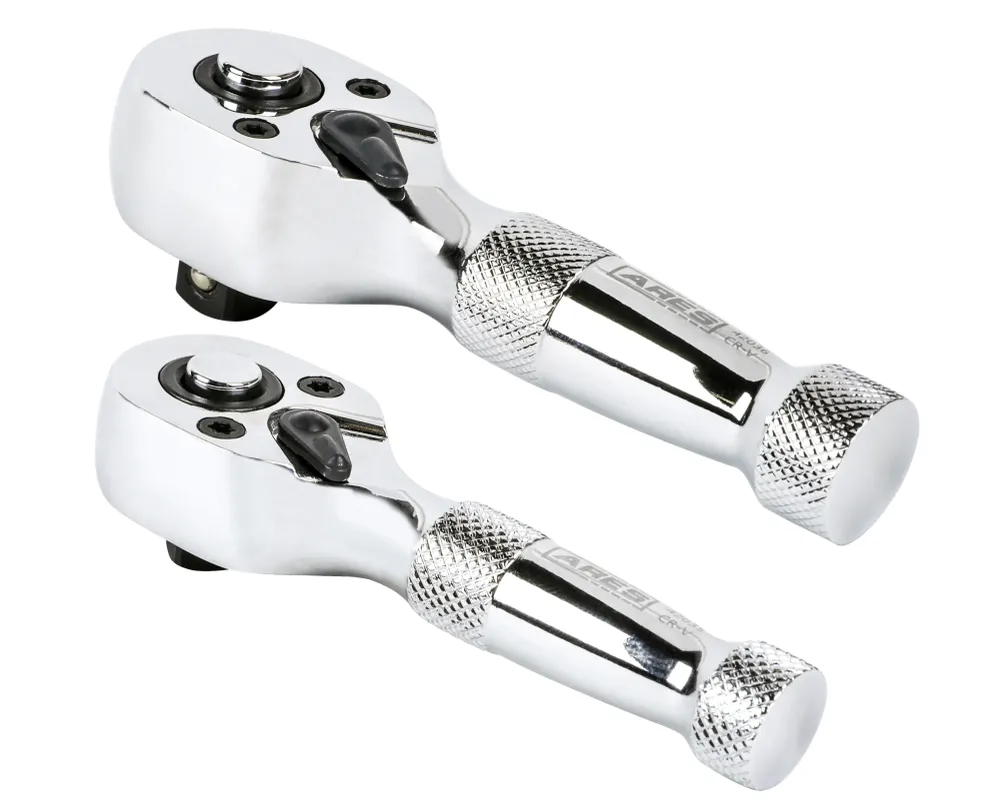 ARES 42037 - 2-Piece 72-Tooth Stubby Ratchet Set