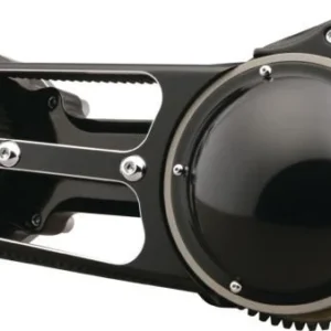 BDL 2 Inch Open Belt Drive Zwart Anodized Harley-Davidson
