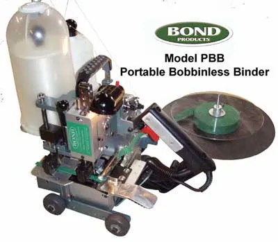 Bond PBB-2x Draagbaar Bobbinless Double-Pull Binder 4x4