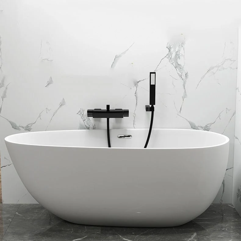 Contemporary Metalen Bathtub Faucet Double-Handle Bathroom Faucet Chrome