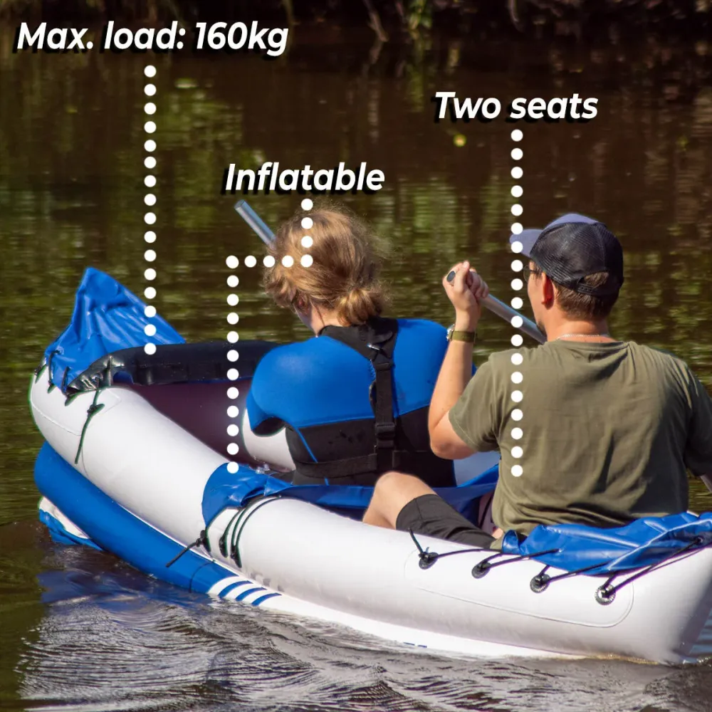Deep Sea Kayak, 2 person compatibel met Ford Focus MK3
