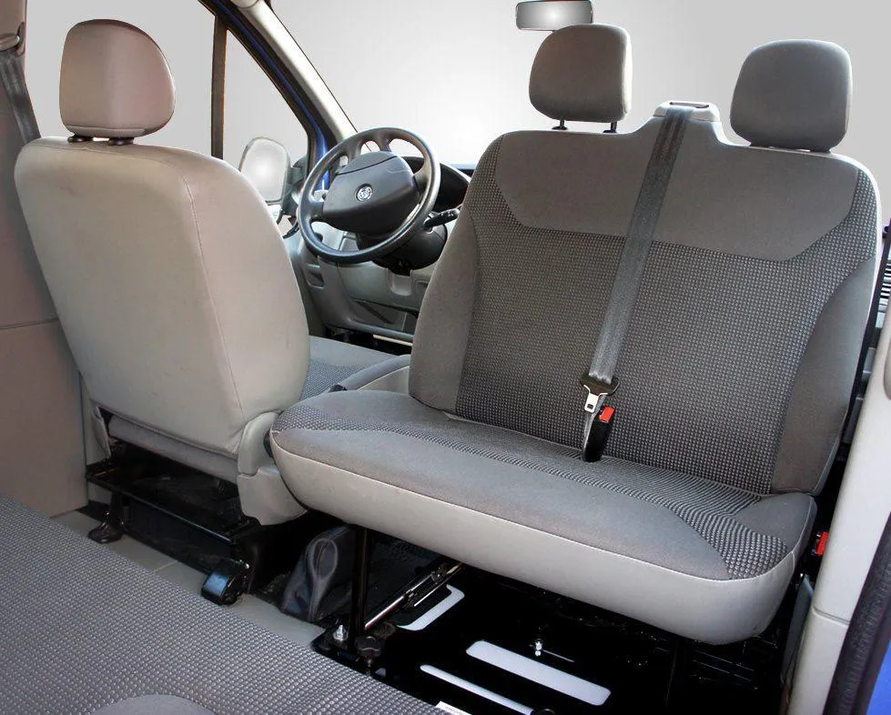 Demperbevestiging GRADE B: X82/X83 Double Swivel - Vivaro 2nd-3rd Gen (2001-2018) / Trafic 2nd & 3rd Gen etc. Kiravans Twe...