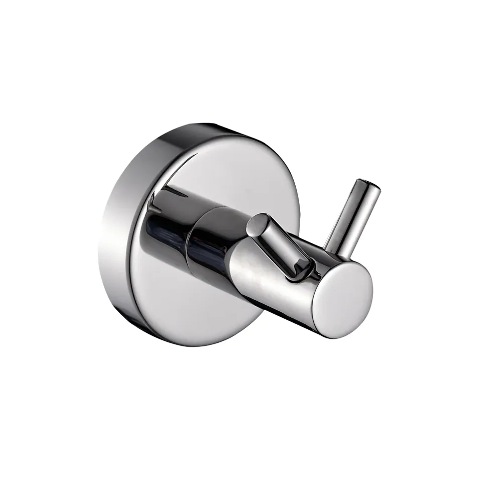 Double coat rack AISI 304 Roestvast Steel Gedy Project series - Polished met TÜV-goedkeuring