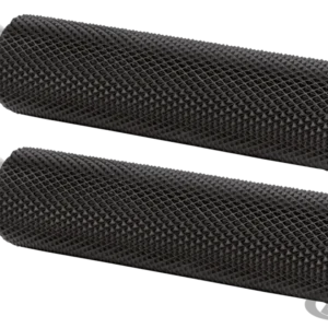 Dual Ring Fusion Footpegs - Black Harley-Davidson