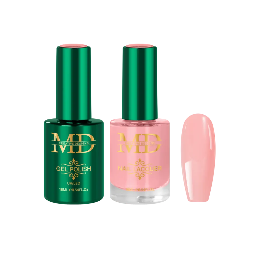 DUSTED SUGAR - M165 - Gel + Lacquer Duo met bouten en moeren