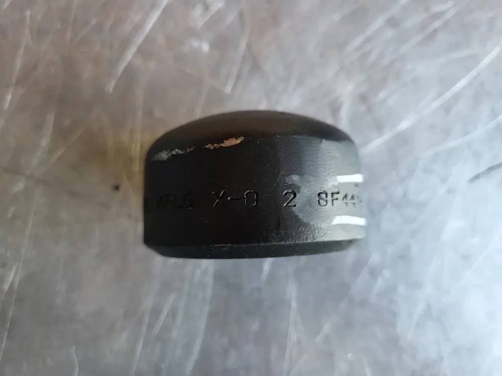 2" End-Cap Butt Weld WPL6 gegalvaniseerd staal