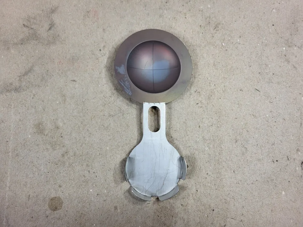 2" FAS Rupture Disc CRNOG0768.2 met stofkap