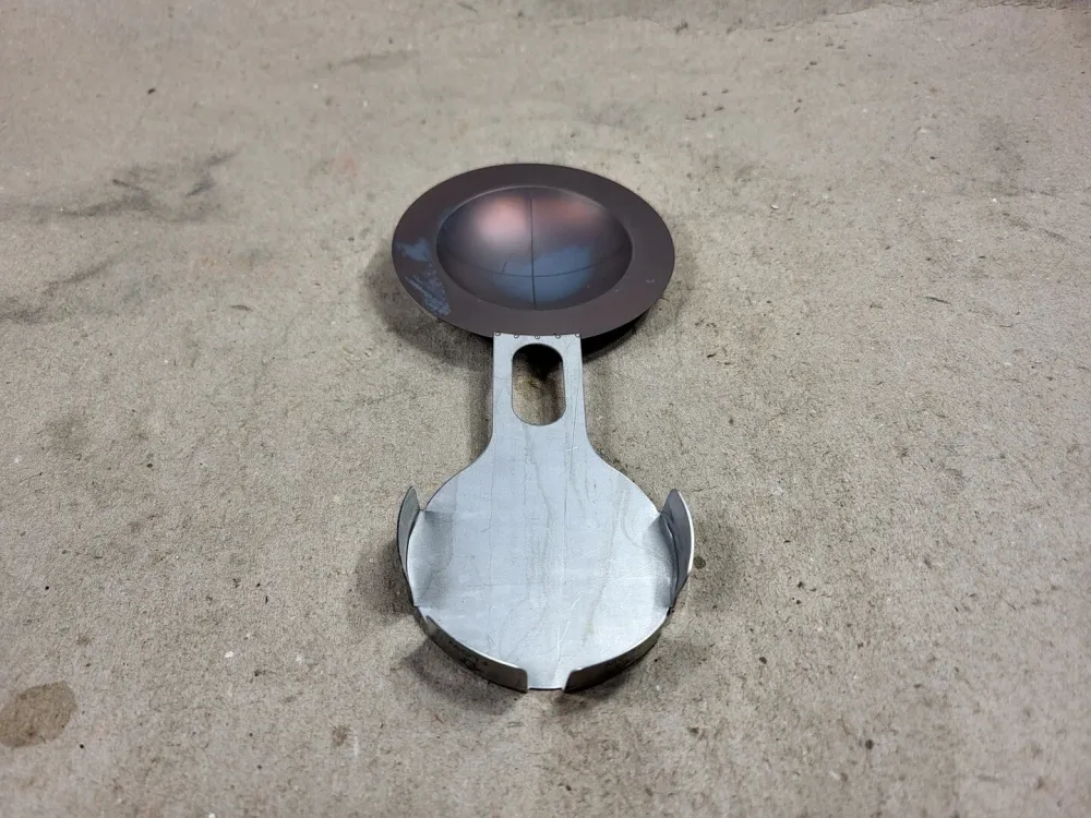 2" FAS Rupture Disc CRNOG0768.2 met stofkap