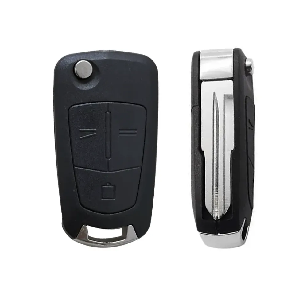 Folding Remote Control Shell Opel Antara 2 Button - Profile Dw05r - Directe Montage