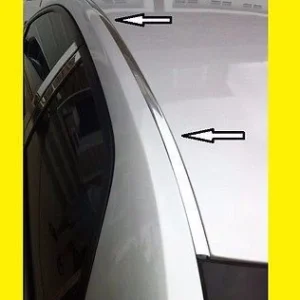 Gasdruk schokdemper 2012-2015 Honda Civic Verchroomd Roof Top Trim Molding Kit - 2 Door Coupe