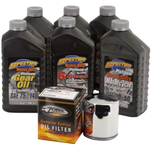 Kit cambio aceite completo Spectro para Harley-Davidson Twin Cam met stofkap