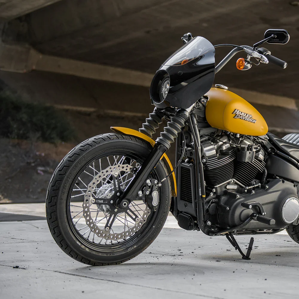 Kit Disco Freno Delantero Derecho 15" Para Harley-Davidson Softail M8 met bovenste bevestiging