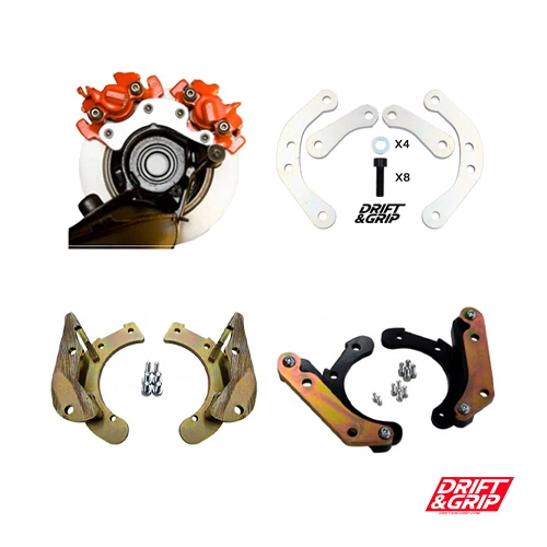 KIT DRIFT PRO - FRENO DE MANO CON DOBLE PINZA BMW Heavy Duty constructie