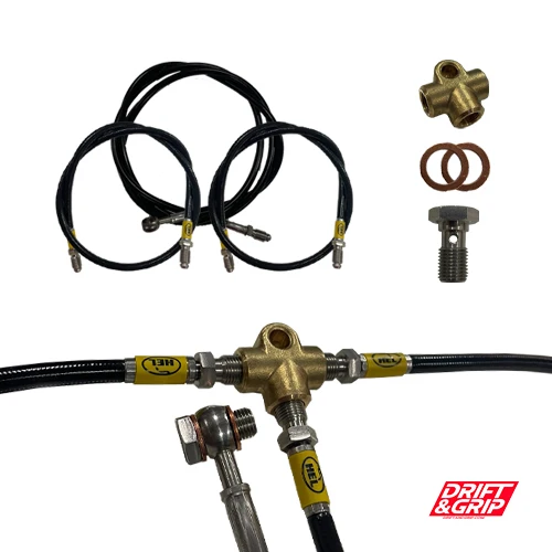 KIT DRIFT PRO - FRENO DE MANO CON DOBLE PINZA BMW Heavy Duty constructie