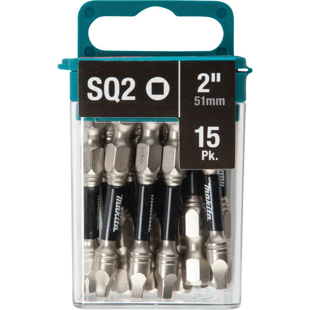 MAKITA IMPACT XPS® #2 Square 2" Power Bit (15 PACK) compatibel met Ford Focus MK3