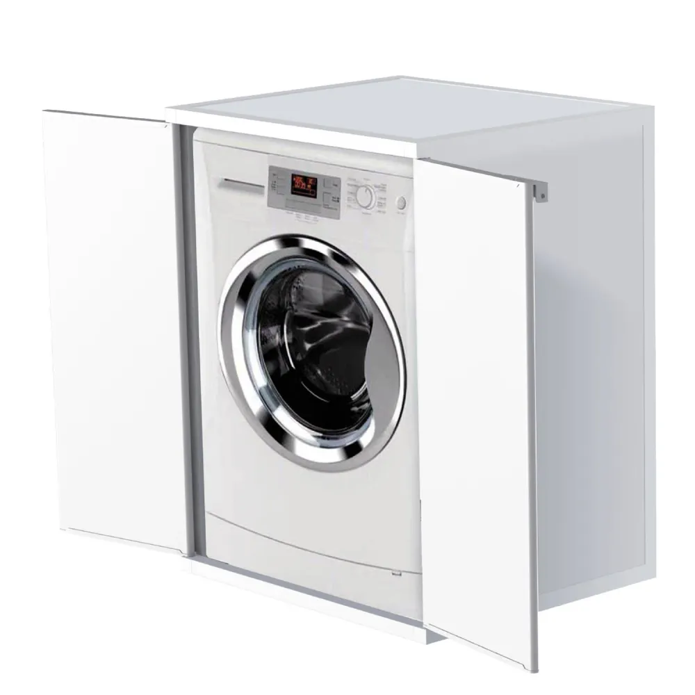 Mobile two-door washing machine cover VINYL cm 68.5 x 64.5 x 88 H