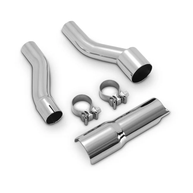 V&H Power Dubbel Trike Adapter Kit Chrome Harley-Davidson