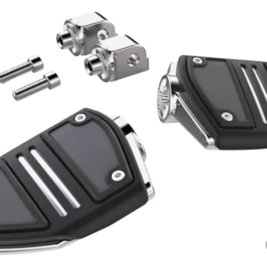 Professionele Klasse Twin Rail passenger footpegs ST18-up Chr Harley-Davidson
