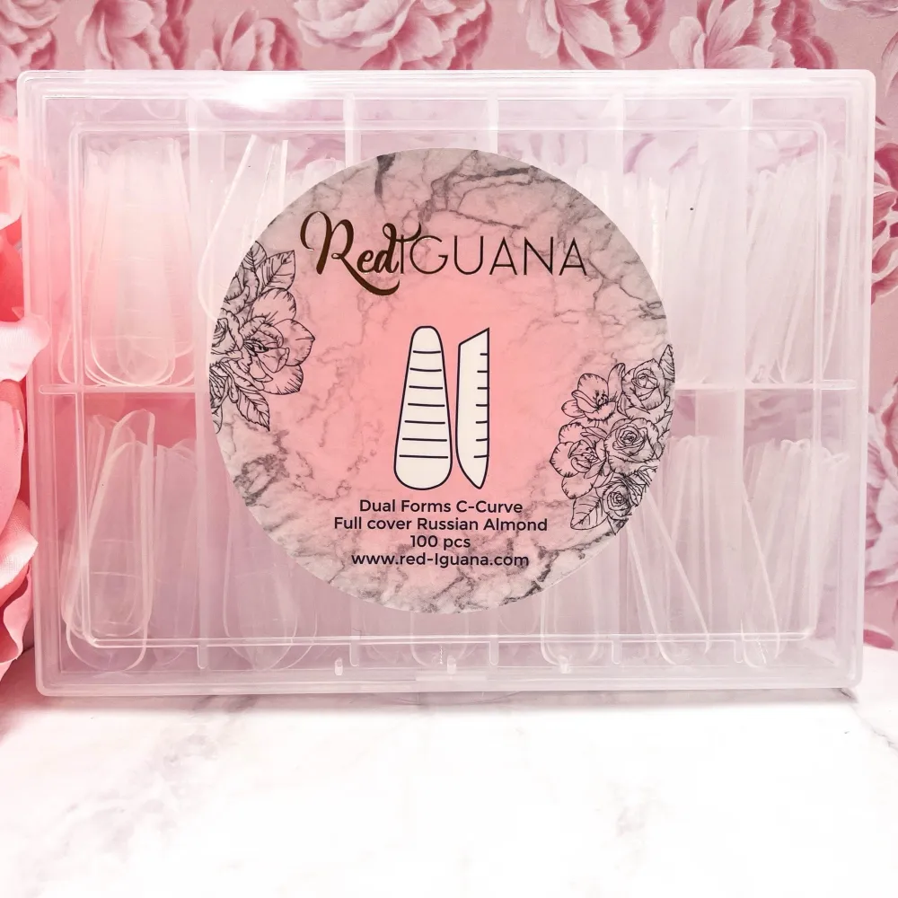 RI- Russian Almond C-Curve Dual Forms / Full Cover